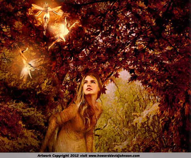 fairy grove photo montage art