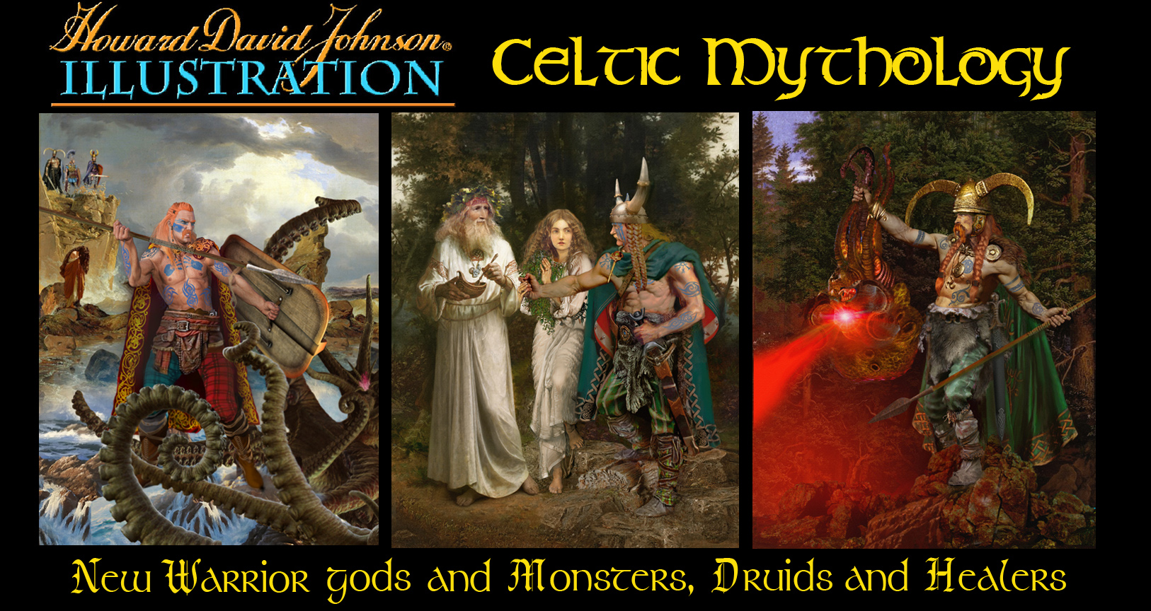 Howard David Johnson Celtic Mythology Irish art gallery link