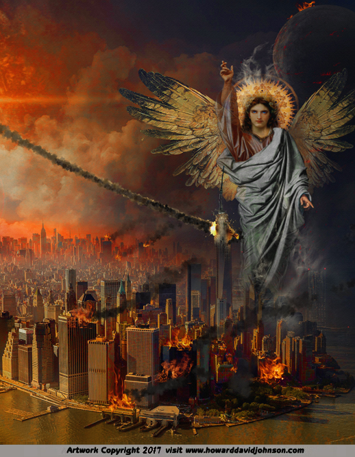 Fallen-FALLEN is BABYLON the GREAT  giant angel meteors smashing New York