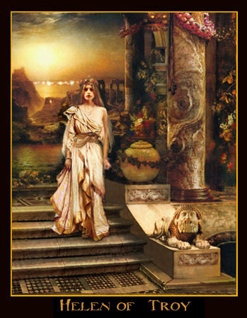 myth legend oil painting beutiful women 