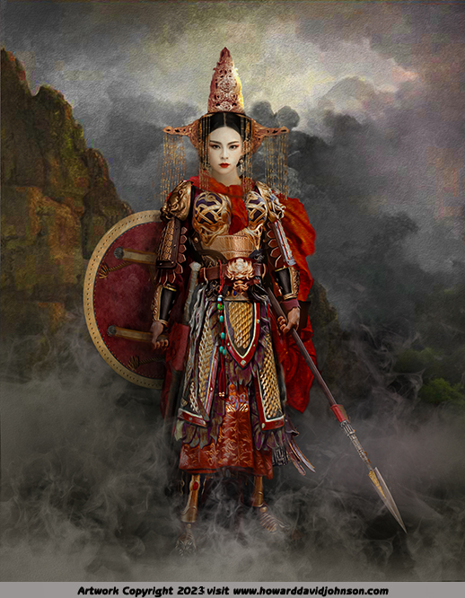 s: Warrior Women of History, Mythology and Fantasy by Howard David  Johnson
