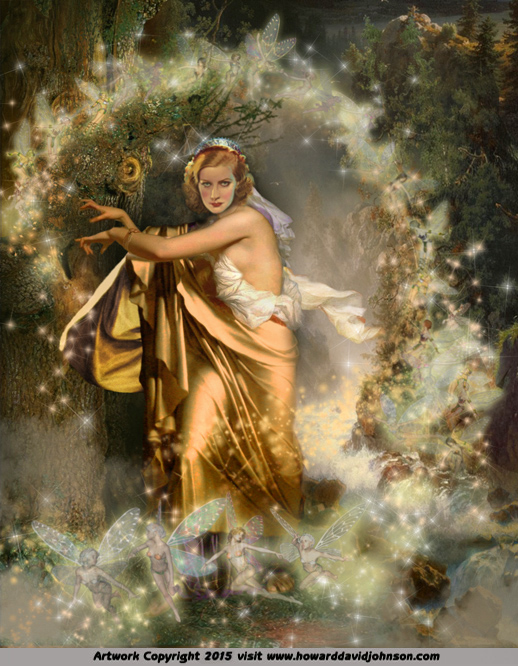 Morgan Le Fay enchantress of the fairy folk