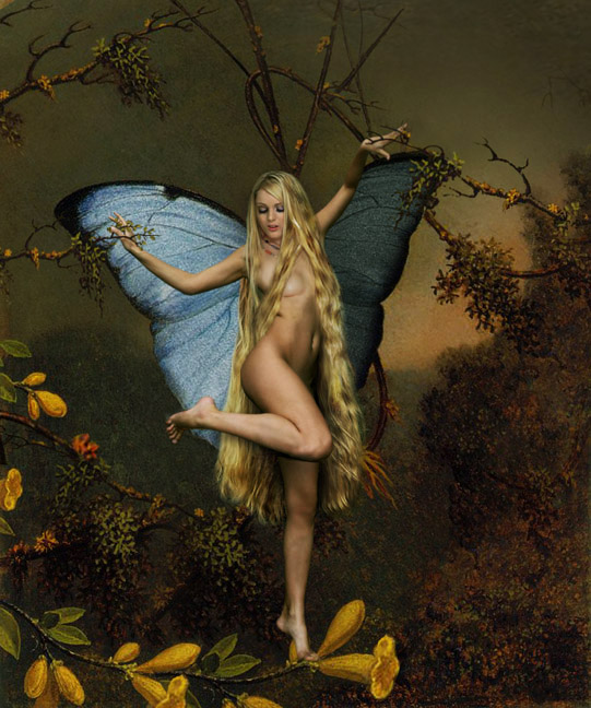 fairy art erotic painting picture